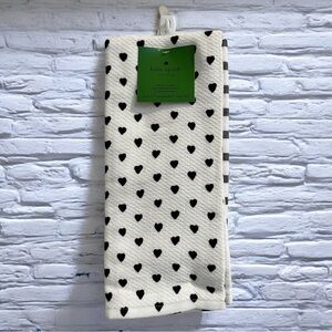 Kate Spade Heart & Stripes Kitchen Towels - Set of 3